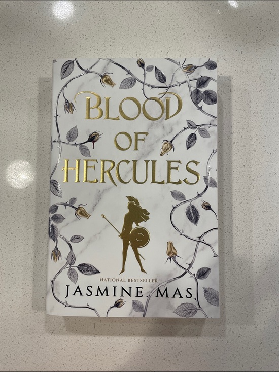 Other - Blood of Hercules by Jasmine Mas - Gold & White Decorative Hardcover